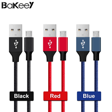 Зарядний кабель "Bakeey" 2A Micro USB 1Mетр