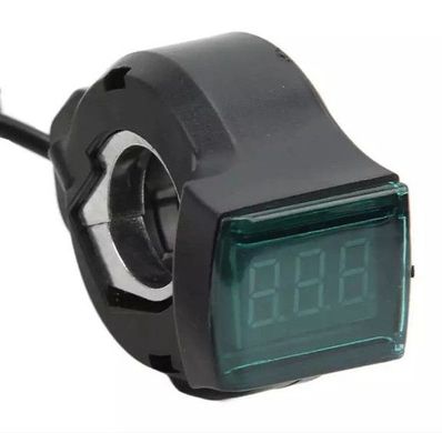 Вольтметр на кермо універсальний індикатор заряду 5V-99V зелене підсвічування