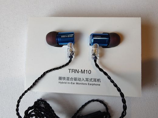 Навушники гібридні TRN M10 з мікрофоном
