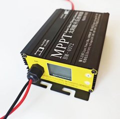 Контроллер MPPT с ЖК дисплеем для солнечной панели 24V 36V 48V 60V 72V 400W регулируемое напряжение