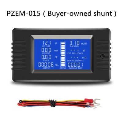 Ваттметр PZEM-015 DC 0V-200V 10А-300А