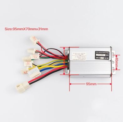 Контроллер для щёточного двигателя электроскутера DC 48V 1000W