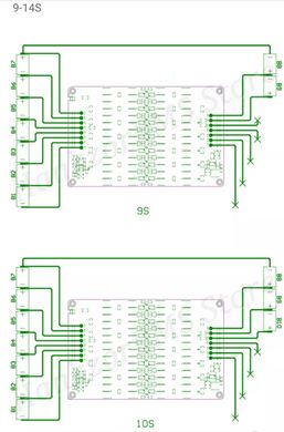 Активный балансир 9S-14S 5A Ver 1.1 li-ion Lifepo4 LTO эквалайзер аккумуляторов