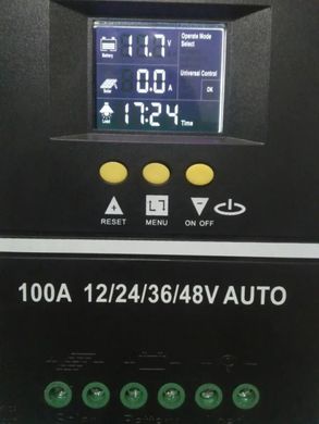 Контролер заряду 100А MPPT 12V 24V 36V 48V для lifepo4 свинцево-кислотних акумуляторів