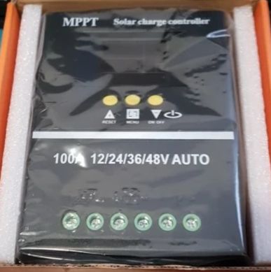 Контроллер заряда 100А MPPT 12V 24V 36V 48V для lifepo4 свинцово-кислотных аккумуляторов