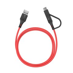 Кабель BW MT3 з адаптером Тип C-Micro USB