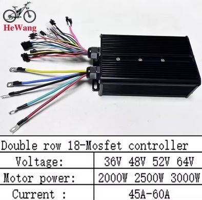Контроллер электроскутера для SW900/V889/S866(протокол 2) ЖК дисплея 36V-64V 45А-60A 2000W-3000W