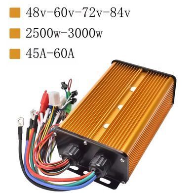 Контролер синусний BLDC для електроскутера 48V-84V 45А-60A 2500W-3000W JRAHK