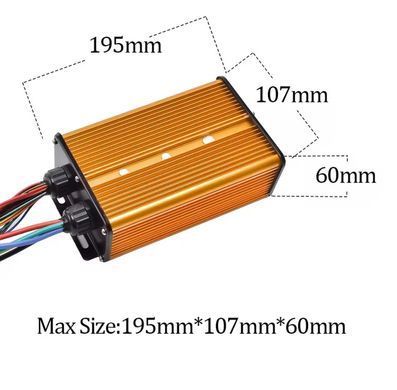 Контролер синусний BLDC для електроскутера 48V-84V 45А-60A 2500W-3000W JRAHK