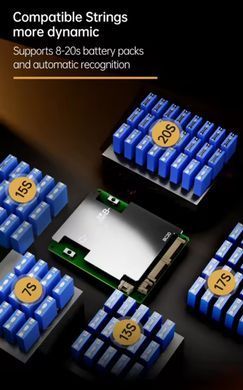 Смарт BMS JBD 8S-20S li-ion 80А Розумна BMS з блютуз-керуванням