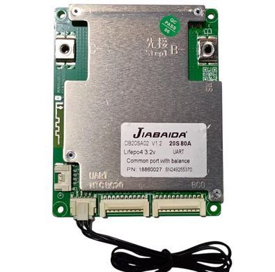 Смарт BMS JBD 8S-20S li-ion 80А Розумна BMS з блютуз-керуванням