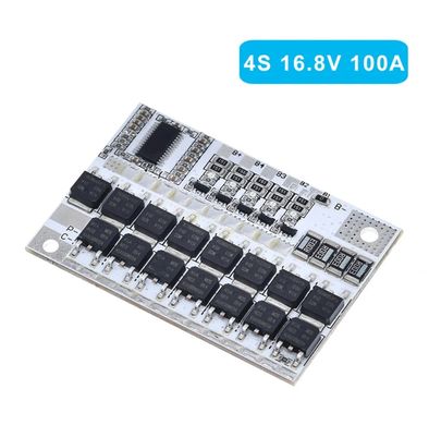 BMS 4S 14,8V(16.8V) Li-ion 50А(100А) з балансуванням