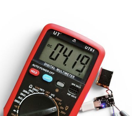 Модуль заряду TYPE-C 4.5V-12V 3A DC для заряджання та розряджання Li-ion 18650 із захистом
