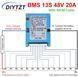 Плата защиты BMS 13S 48V(54.6V) li-ion 20A симметрия с балансировкой