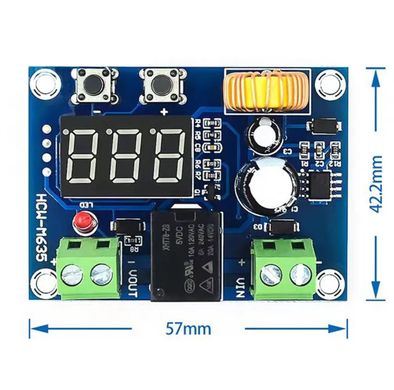 XH-M609 DC 12V-36V плата защиты аккумулятора от переразряда управление нагрузкой 12V-24V-36V